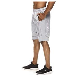 AND1 Sleet All Courts バスケットボール コアショーツ US サイズ: 2XL 44/46 カラー: シルバー
