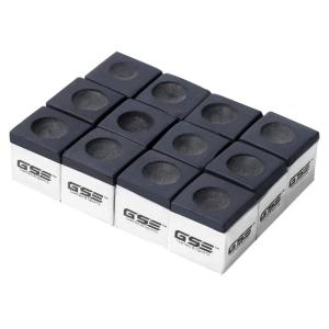 GSE Games & Sports Expert ビリヤード/プールキューチョーク12本パック (ブラック)の商品画像