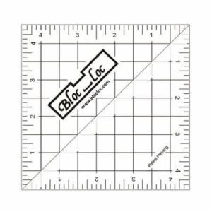 Bloc Loc Half Square Triangle Ruler 11cmの商品画像