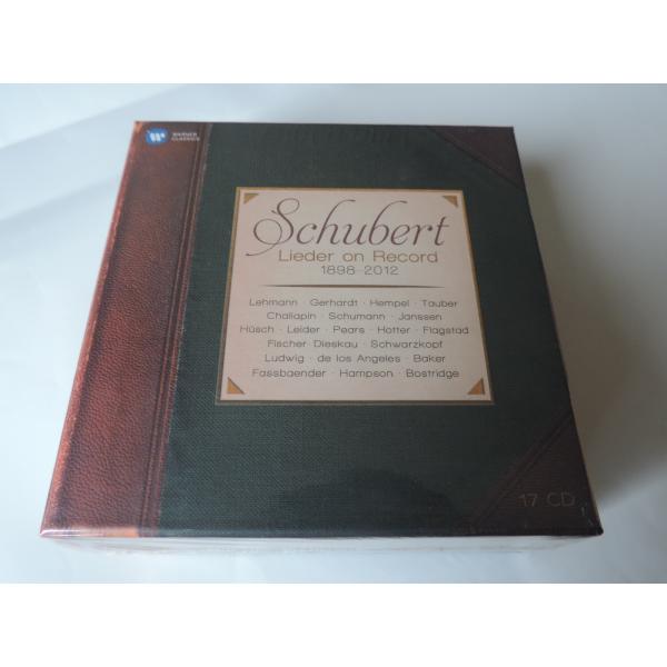 Schubert / Lieder on Record - 1898~2012 - : 17 CDs...