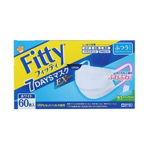 Fitty フィッティ 7DAYSマスクEX plus ふつう 60枚｜good-price-honten