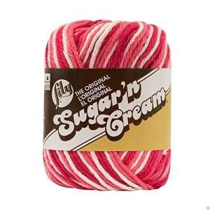 Spinrite Bulk Buy Lily Sugar'n Cream Yarn Ombres 毛糸 並太 ピンク系 57g 約86m 並行輸入｜good-quality