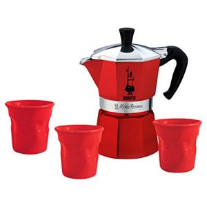 Bialetti 5540 ユニバーサルモカセット レッド 並行輸入｜good-quality