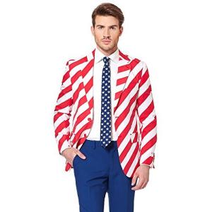 50  United Stripes - Opposuits American Flag Suit Suit of High Quali 並行輸入｜good-quality