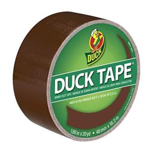Colored Duck Tape 1.88X20yd-Chocolate  並行輸入｜good-quality