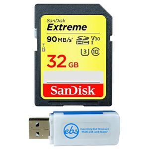SanDisk 32GB SDHC SD Extreme Memory Card Bundle SDSDXVE-032G-GNCIN W 並行輸入｜good-quality