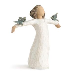 ウィローツリー彫像 Happiness - 幸せ 誕生日 プレゼント 女性 人形 雑貨 置物 彫刻 ナチュラル 並行輸入｜good-quality