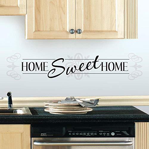 RoomMates RMK3281SCS Home Sweet Home ピールアンドスティック ウ...