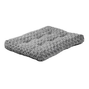 MidWest Quiet Time Pet Bed Deluxe Gray Ombre Swirl 17 x 11 by MidWes 並行輸入｜good-quality