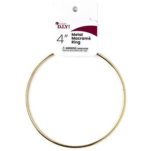 Metal Macrame Ring 4-Gold -40000654 並行輸入