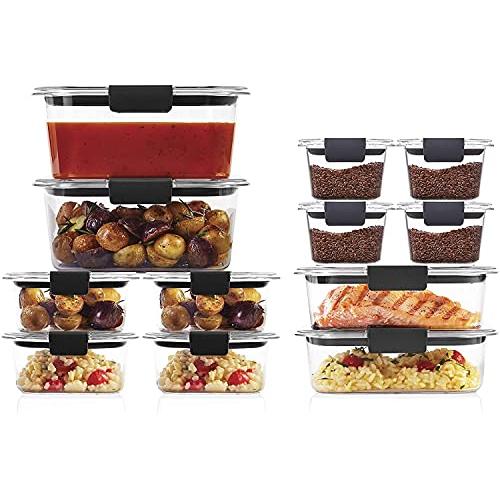 Rubbermaid ラバーメイド 2108377 ブリリアンスストレージ 食品保存容器 プラスチッ...