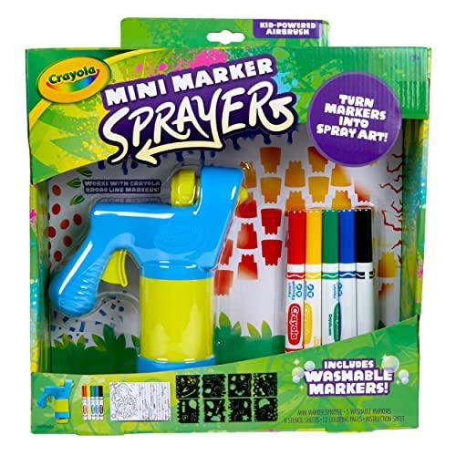 Crayola Mini Marker Sprayer  Marker Airbrush Kit  ...