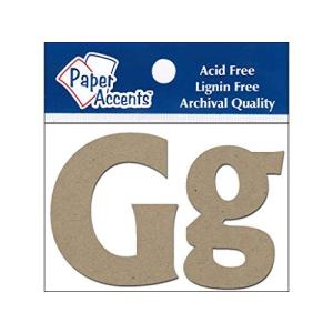 Chipboard Letter 2 Gg 2pc Natural 並行輸入｜good-quality