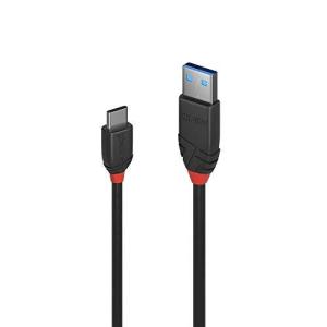 Lindy 36915 USB cable 0.5 m USB A USB C Black 並行輸入｜good-quality