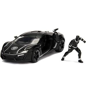 Lykan Hypersport Diecast Model Car with Black Panther Figure from Bl 並行輸入｜good-quality