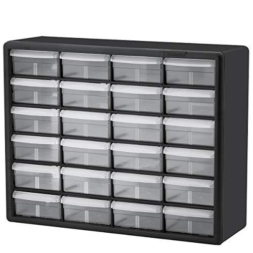 Akro-Mils 10124 24 Drawer Plastic Parts Storage Ha...