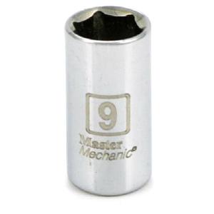 Metric Shallow Socket 6-Point 1/4-In. Drive 9mm -199312 並行輸入の商品画像