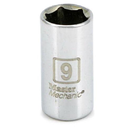 Metric Shallow Socket  6-Point  1/4-In. Drive  9mm...