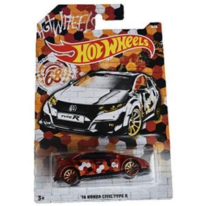 Hot Wheels 68th Racing Club '16 Honda Civic Type R 2/5  red 並行輸入｜good-quality