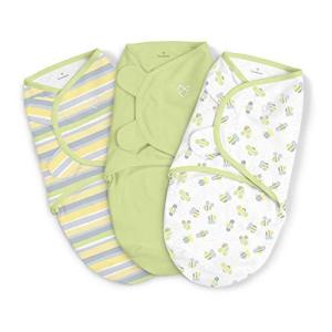 SwaddleMe Original Swaddle 3-PK  Busy Bees SM by SwaddleMe  並行輸入｜good-quality