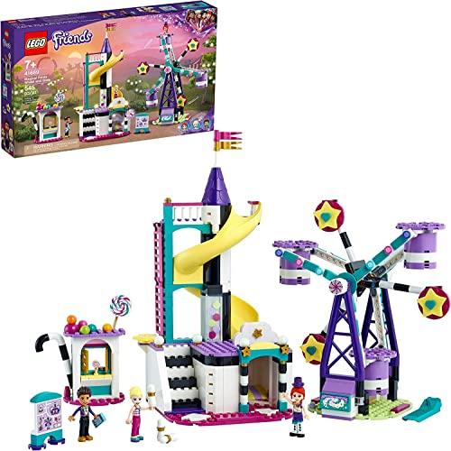 LEGO フレンズ マジカル観覧車とスライド 41689 組み立てキット 子供用テーマパーク ミニド...