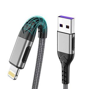 iPhone充電ケーブル MFi認証 3本セット 10フィート シルバー USB Aケーブル 長い充電ケーブル iPhone高速充電ケー 並行輸入｜good-quality