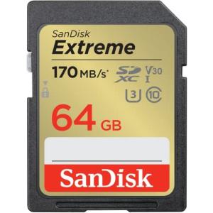 SanDisk 64GB Extreme SDXC UHS-I Memory Card - C10  U3  V30  4K  UHD  並行輸入｜good-quality