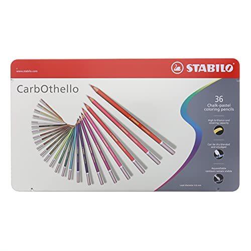 スタビロ 水彩色鉛筆 カーブオテロ 36色セット 1436-6 並行輸入