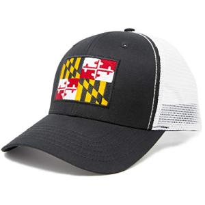 International Tie メリーランド国旗 スナップバック トラッカー 野球帽 並行輸入｜good-quality