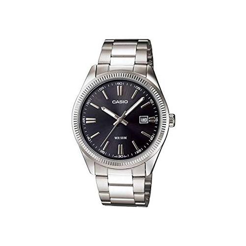 Casio MTP1302D-1A1V Men&apos;s Classic Stainless Steel ...