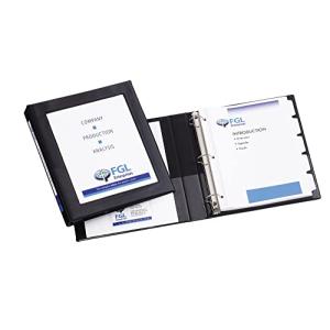 Framed View Binder With One Touch Locking EZD Rings  1 Capacity  Bl 並行輸入｜good-quality