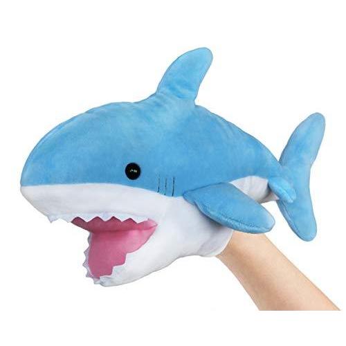 Ice King BearキュートブルーPlush Shark Hand Puppet???Stuf...