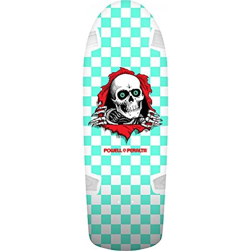 Powell Peralta スケートボード デッキ リッパー チェッカー ミント リイス オールド...