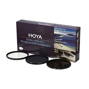 Hoya 3デジタルスリムフィルタセットII HMC UV/Circular Polarizer / nd8? withポーチ 67mm 並行輸入｜good-quality