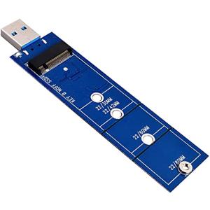 M.2 NGFF SATA SSD - USB3.0 変換アダプターコネクター B Key/B+M Key 2230 2242 2260 並行輸入｜good-quality