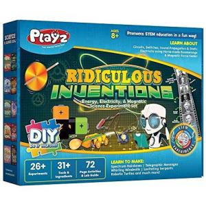 Playz Ridiculous Inventions Science Kits for Kids - Energy  Electric 並行輸入｜good-quality