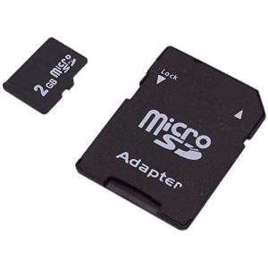 2GB Micro SDカード SDカードアダプター付き MicroSD 2GBメモリーカード、古いカメラ、PDA、医療機器、GPSTF 並行輸入｜good-quality