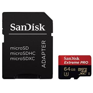 SanDisk/サンディスク Extreme Pro UHS-IU3対応 microSDカード 64GB 633倍速95MB/s SDS 並行輸入｜good-quality