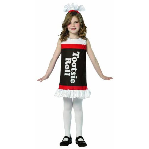 Tootsie Roll Ruffle Dress Child Costume トッツィーロール フ...