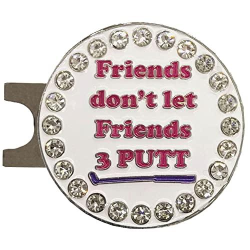 Giggle Golf Bling Friends don&apos;t let Friends 3 Putt...