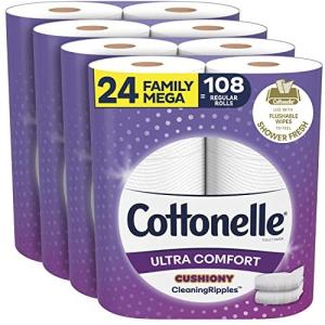 Cottonelle Ultra ComfortCare Toilet Paper with Cushiony CleaningRipp 並行輸入｜good-quality