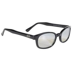 Pacific Coast Original KD's Biker Sunglasses Black Frame/Clear Silve 並行輸入｜good-quality