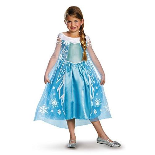 Disney Frozen Deluxe Elsa Toddler/Child Costume ディ...
