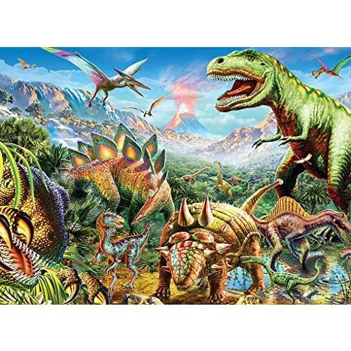 Ceaco Dino 暗闇で光る恐竜 パーティーパズル 100ピース 並行輸入