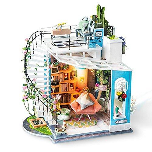 Spiral Stairs - Rolife Dollhouse DIY Miniature Roo...