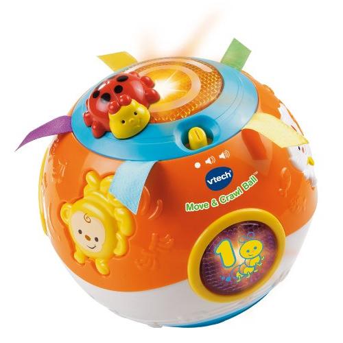 VTECH Move &amp; Crawl Ball 赤ちゃん用玩具 ボール 移動&amp;クロール  並行輸入