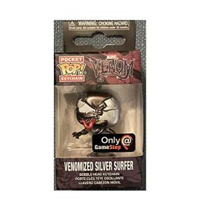 Funko Pocket Pop! Venomized Silver Surfer メタリック限定キーチェーン キーリング 並行輸入｜good-quality