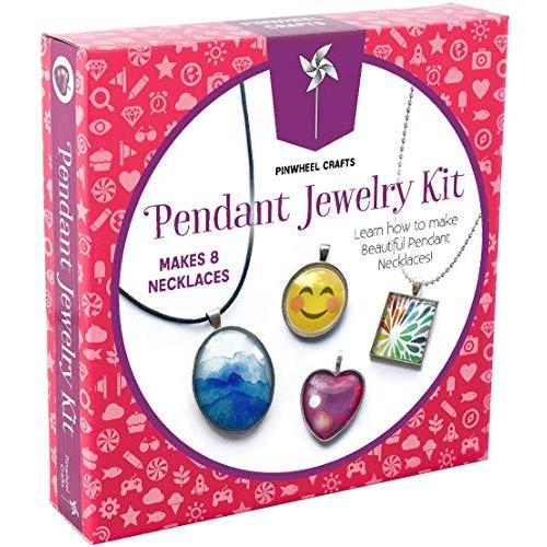 Girls Jewellery Making Necklace Kit: Pinwheel Craf...