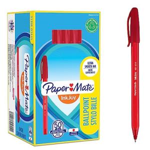 Paper Mate InkJoy 100 Ballpoint Pen 1.0 Tip 0.7mm Line Red S0957140 並行輸入の商品画像