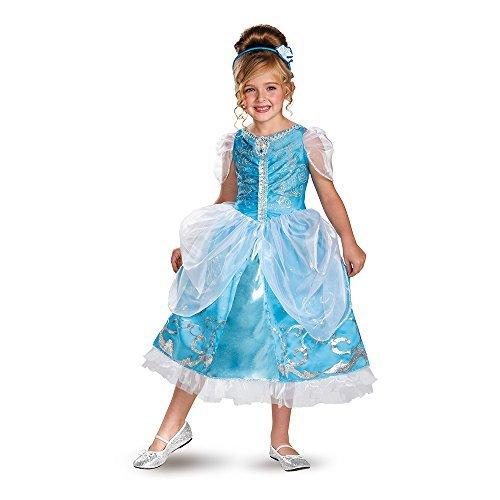 Disney Cinderella Deluxe Sparkle Toddler/Child Cos...